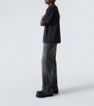 Кожаные ботинки stomper Balenciaga, Black - фото 2