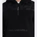 Толстовка обычного кроя Karl Lagerfeld, черный - фото 4