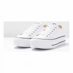 Кроссовки Converse Chuck Taylor All Star Lift Clean, белый/черный - фото 8