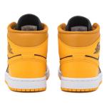Кроссовки Nike Air Jordan Wmns Air 1 Mid, черный/темно-желтый - фото 6