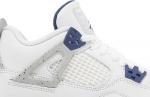Кроссовки Air Jordan 4 Retro GS Midnight Navy, белый - фото 2