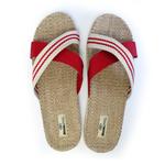 Бразильские женские красные сандалии на резиновой подошве BRASILERAS, красный красный - фото 5