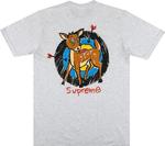 Футболка Supreme Deer Tee 'Ash Grey', серый - фото 3