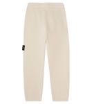 Хлопковые джерси спортивные штаны Stone Island Junior, Sand - фото 3