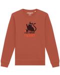 Свитер Watapparel Sweatshirt Cat, светло-коричневый - фото