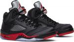 Кроссовки Air Jordan 5 Retro Satin Bred, черный - фото 8