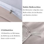 Комплект постельного белья Nesture, 4 предмета, 135х200/80x80 см, бежевый/белый - фото 3