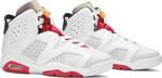Кроссовки Air Jordan 6 Retro GS Hare, белый - фото 8