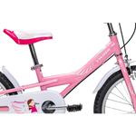 Велосипед детский TRINX Princess 18", розовый/белый - фото 3