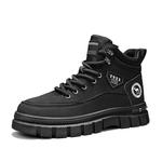 CAHHRRN Черные короткие ботинки мартин, цвет Black - фото 3