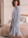 Next Халат в сером цвете - фото 4