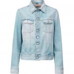 MM6 Maison Margiela Куртка с вырезами, Light Blue - фото 3