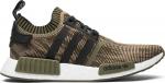Кроссовки Adidas NMD_R1 Primeknit 'AI Camo Pack', зеленый - фото