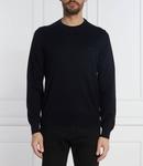 Свитер BOSS BLACK Pacas-L Regular Fit, темно-синий - фото