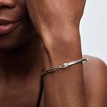 Браслет Pandora Infinite Lab-grown Diamond, 0,25 карат, белое золото/бриллиант - фото 5