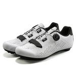 Велообувь SANTIC Road Cross Border Buckle, размер 41, белый - фото 2