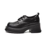 DAPHNE Лоферы женские, черные/бежевые - фото