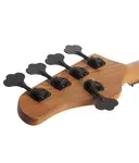 Бас-гитара Schecter Model-T 5 струн Экзотический черный Лимба - фото 7