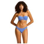 Женский бюстье-бандо с сетчатым эффектом - топ-бикини Seafolly, мультиколор - фото 4