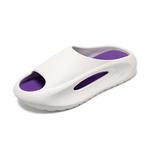 Шлепанцы унисекс Caritesport, белый/оранжевый - фото 9