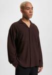 Рубашка CALI DEF, темно-коричневый - фото 3
