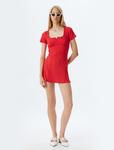 Мини платье Koton, Red - фото 4