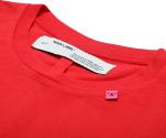 Футболка Off-White Unfinished Oversize T-Shirt 'Red, красный - фото 4