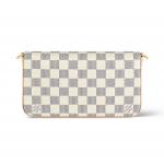 Клатч Louis Vuitton Felicie, кремовый - фото 2