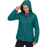 Пуховик Little Donkey Andy Women's, темно-зеленый - фото 3