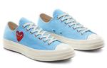 Кроссовки x comme des garcons play chuck 70 low 'bright blue' Converse, синий - фото 4