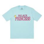 Футболка PALACE Princess Alphabet Pattern Short Sleeve Unisex Light Blue, синий - фото