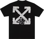 Футболка Off-White Bricks Slim T-Shirt 'Black/White', черный - фото 3