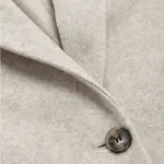 Пальто H&M Oversized, бежевый - фото 7