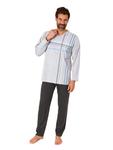 Пижама NORMANN, серый - фото 2