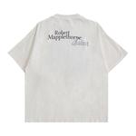 Футболка SAINT Mxxxxxx x Robert Mapplethorpe Embrace Tee 'White', белый - фото 2