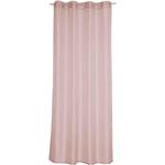 Eyelet curtain clean прозрачный Tom Tailor, розовый - фото
