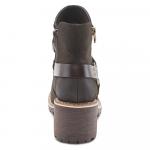 Ботильоны на толстом каблуке Patrizia, chocolate brown - фото 4