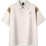 Унисекс поло Jeep, бежевый/хаки - фото