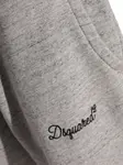 Спортивные шорты с вышивкой Dsquared2, серый - фото 5