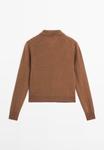 Кардиган Massimo Dutti Cardigan, Brown - фото 2