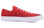 Кроссовки Chuck Taylor All Star Nike X Converse Flyknit Low 'Casino Team Red' - фото 2