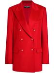 Dolce & Gabbana двубортный блейзер, красный - фото