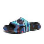 Шлепанцы мужские Caritesport, белый/синий - фото 2