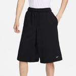 Шорты примерно французские махровые шорты Nike, черный - фото 2