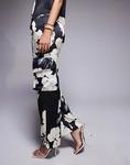 Брюки-карго прямого кроя ASOS DESIGN с цветочным принтом - фото 2