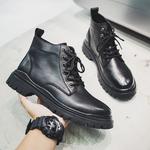 Мужские черные ботинки Martin Boots Romon - фото 3