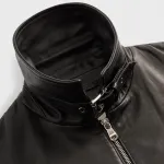 Пальто Lisa for Kith Women Hera Convertible Leather, черный - фото 11