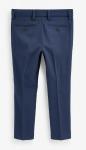 Брюки Next Skinny Fit Suit, синий - фото 2