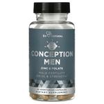 Цинк и Фолат Eu Natural Conception Men, 60 вегетарианских капсул - фото 2