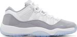 Кроссовки Air Jordan 11 Retro Low GS Cement Grey, серый - фото